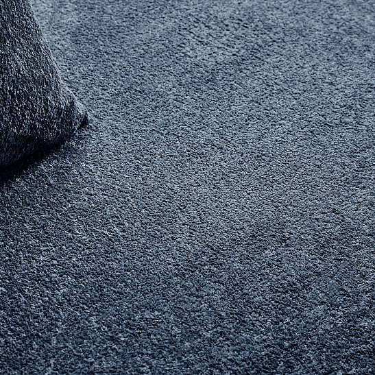 Модульный бескаркасный диван S077 синий, размер 277×103×68&nbsp;см