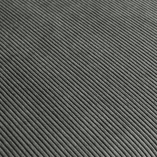 Угловой бескаркасный диван S044 серый, размер 277×65×164&nbsp;см